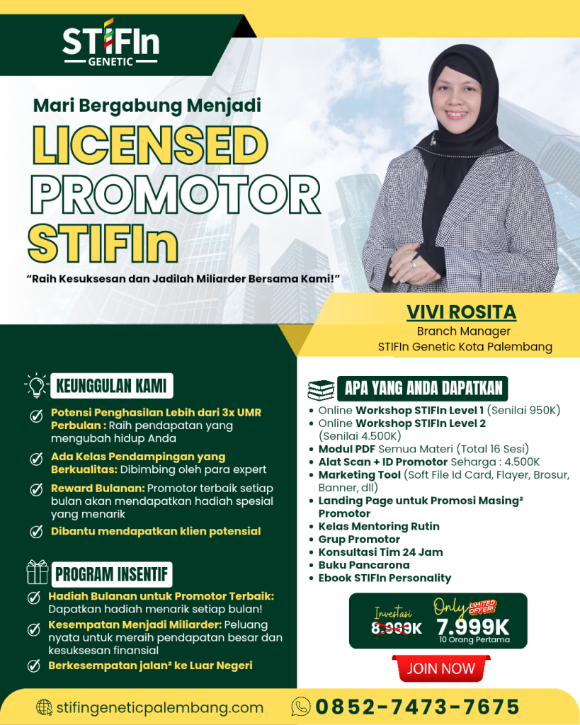 Cara menjadi promotor STIFIn